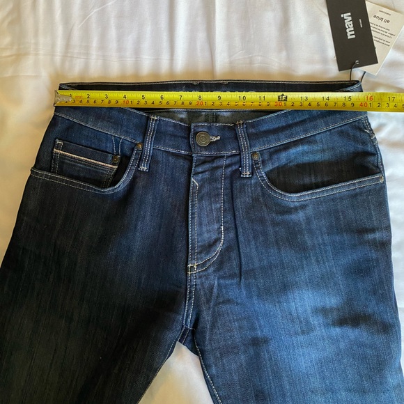 Men’s Mavi Regular - Rise straight leg blue jeans size 331/32 - Picture 8 of 14